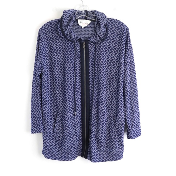 Two by Vince Camuto hoodie textured loose stretch